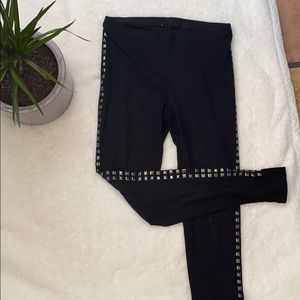 Studded leggings